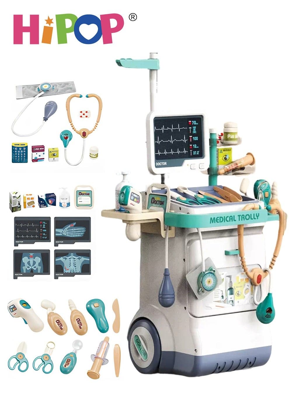 Kids Doctor Toys,Play House Role Playing,Large Size Realistic Toys,Children's Realistic Educational Toys
