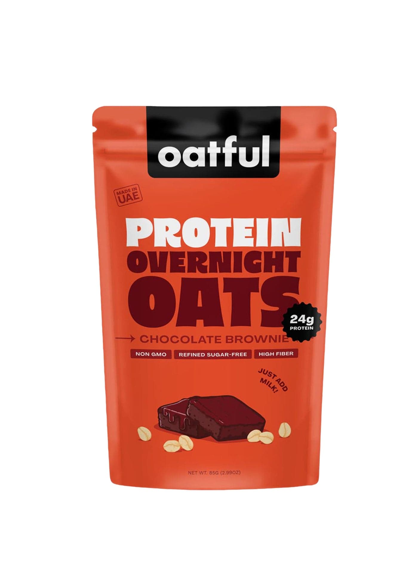 Chocolate Brownie Protein Overnight Oats Mix