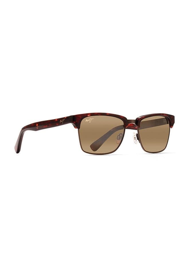 Unisex Polarized Square Sunglasses - MJH257-16C 54 - Lens Size: 54 Mm