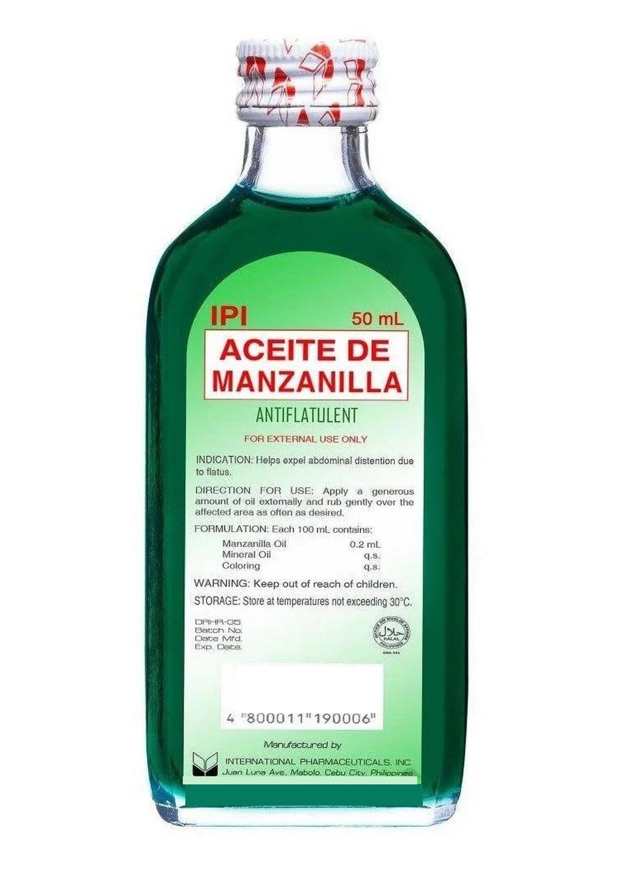 Aceite De Manzanilla 50ml