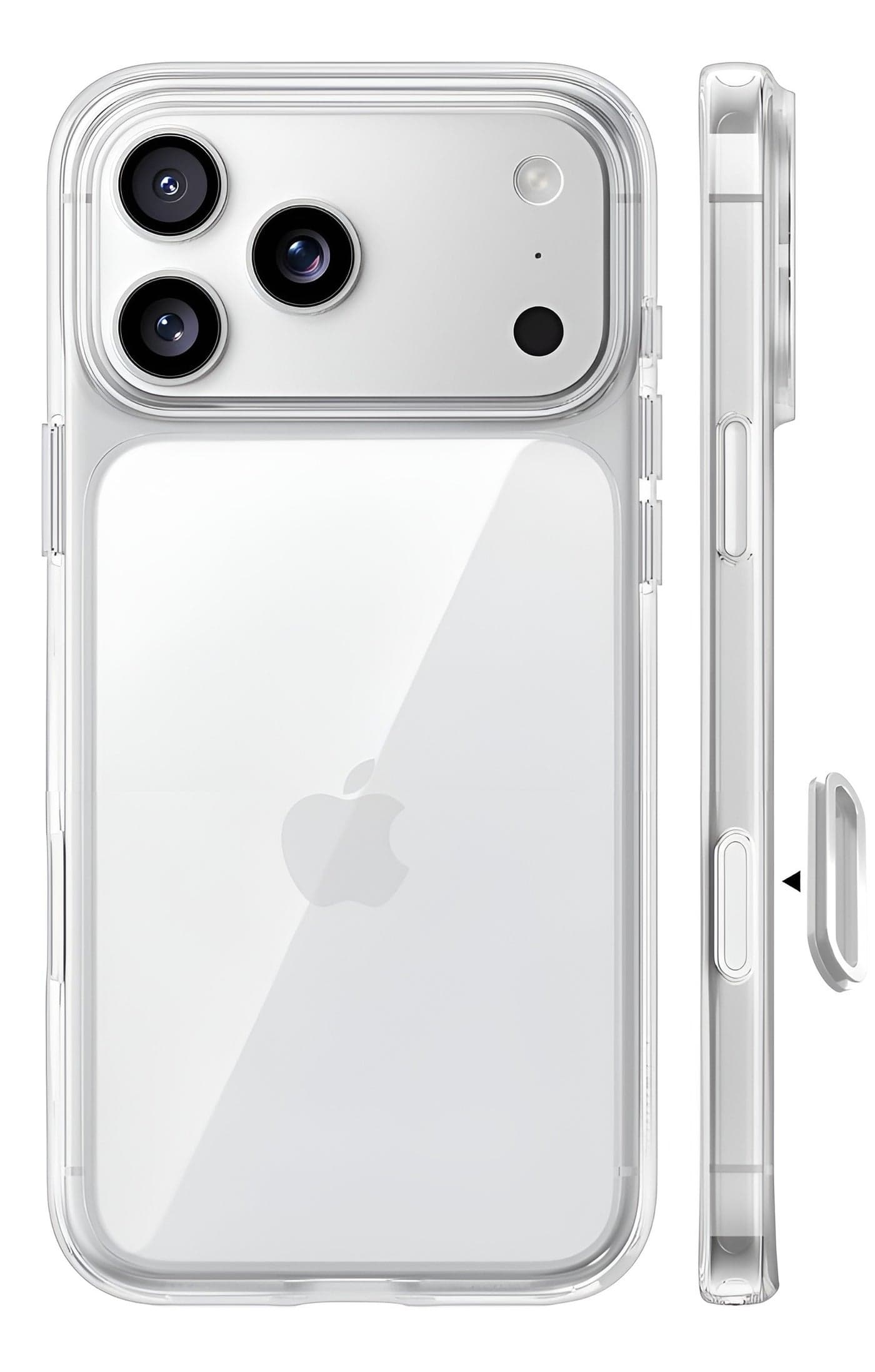 iPhone 17 Pro Max Case Clear, Slim Scratch Resistant Anti-Drop iPhone 17 Pro Max Cover Shockproof Protective Phone Case for iPhone 17 Pro Max 6.9 inch