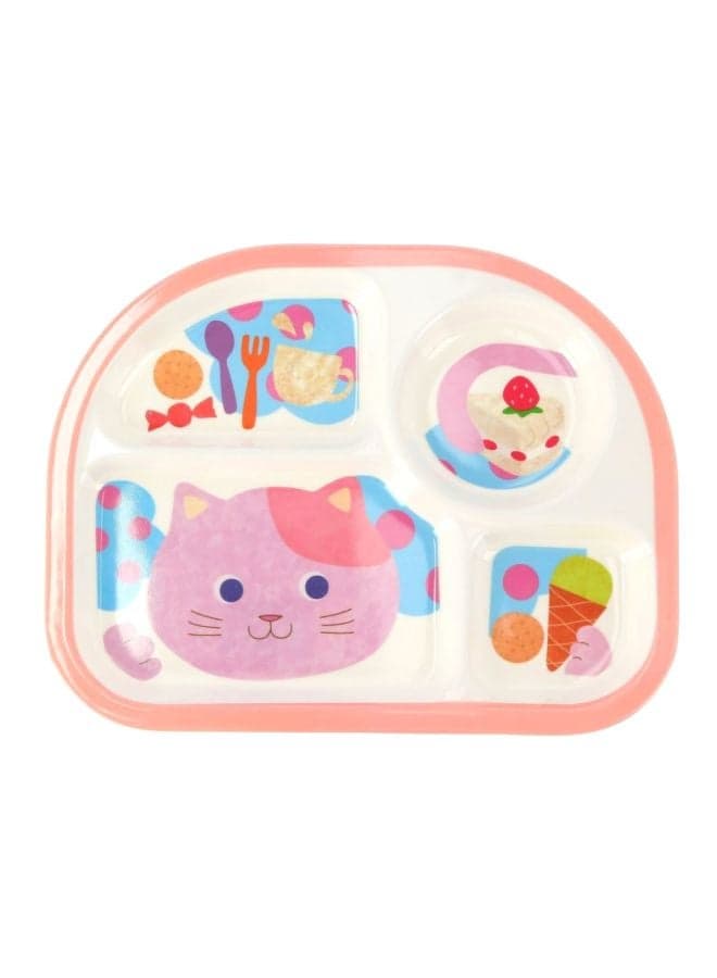 100% Melamine Baby Plate Multicolor