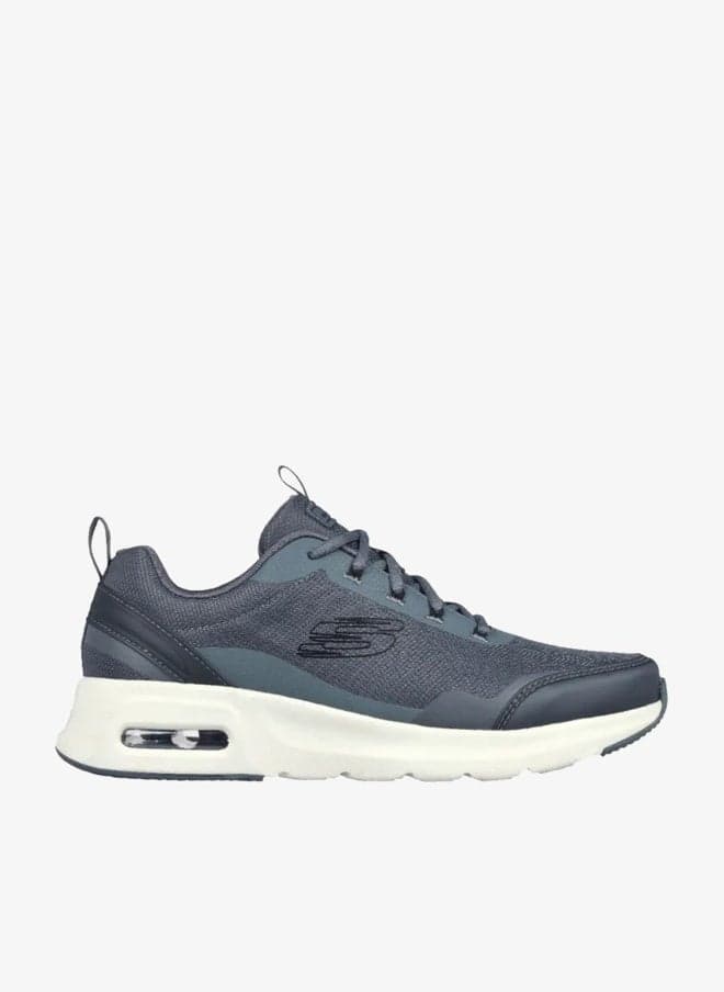 Skechers SKECH-AIR Court Men's Silver Lace-Up Shoes