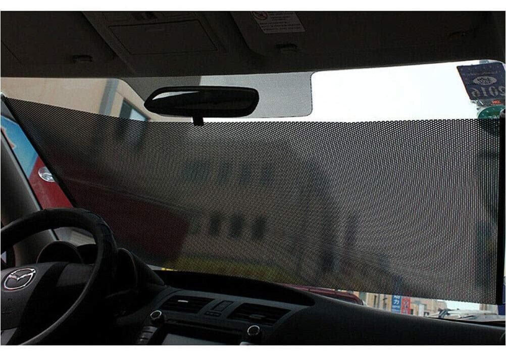 Car Side Window Sun Shade | Retractable Car Roller Sunshade for Kids | Baby Car Window Shades for UV and Sun Glare Protection Baby Car Travel Accessories | (53 * 140CM)