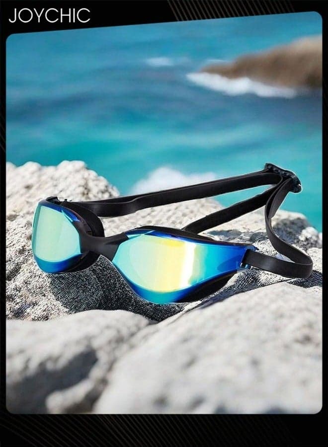 Women Men Adjustable Anti-Fog NO Leaking UV Protection Wide View Lightweight Swimming Goggles