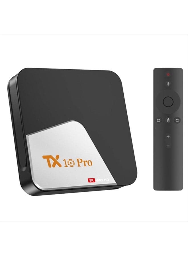Smart TV Box TX10 Pro 8K Android Streaming Device with 16GB RAM 256GB Storage Dual WiFi 2.4G/5GHz Bluetooth 5.0 & Voice Control GCC Compatible