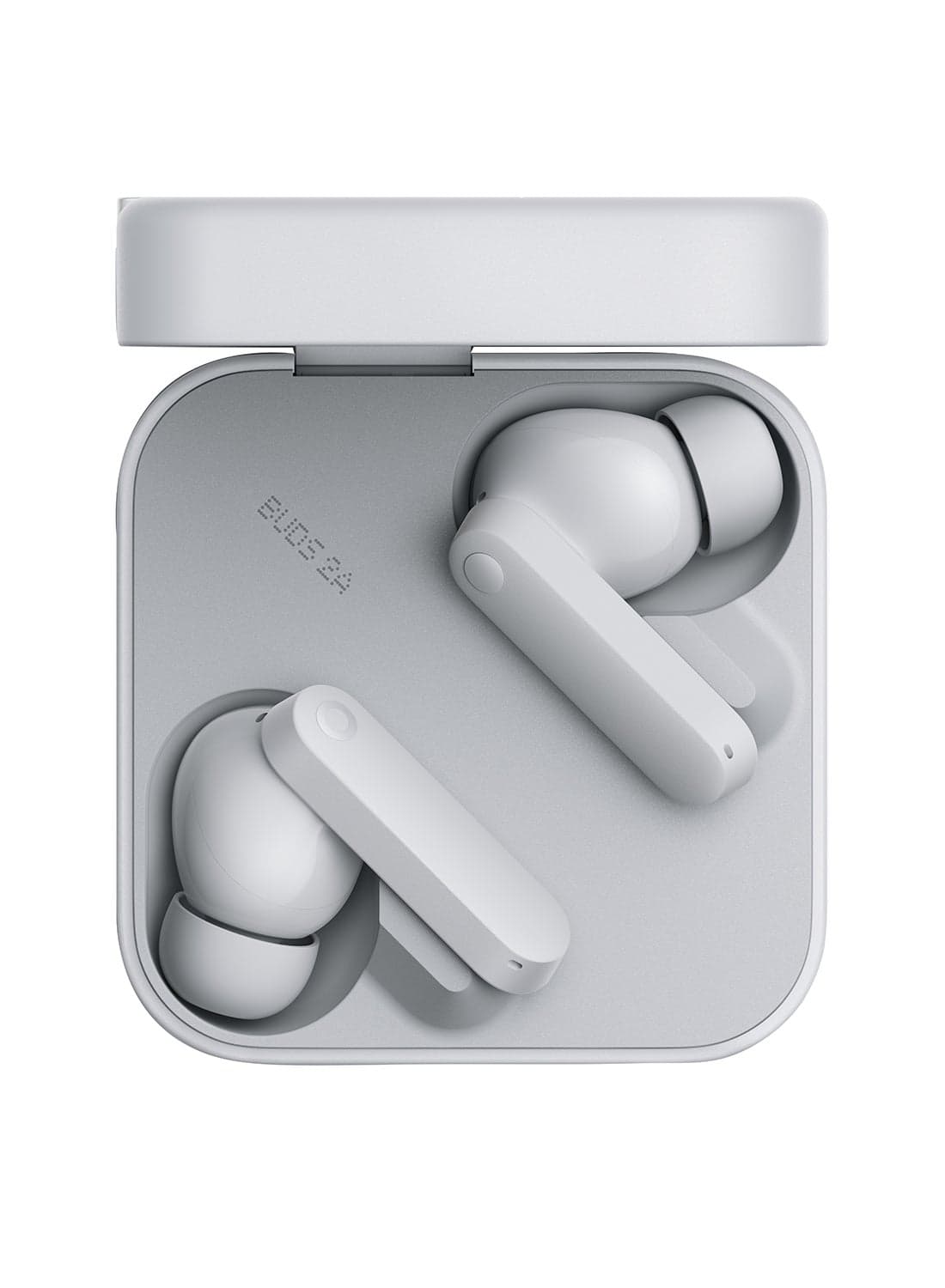 Buds 2a 42dB Active Noise Cancellation In-Ear Headphones With Transparency Mode,IP54, Chat GPT Integration - Light Grey