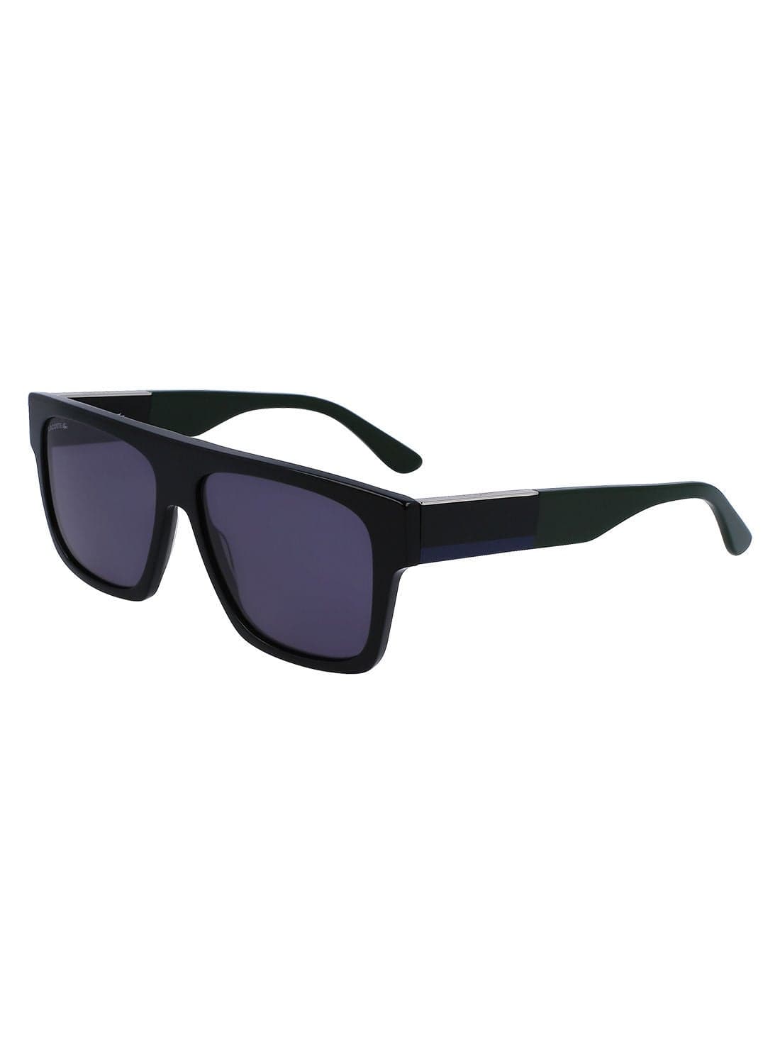 Full Rim Acetate Rectangle Lacoste Suns L984S 5714 (001) Black