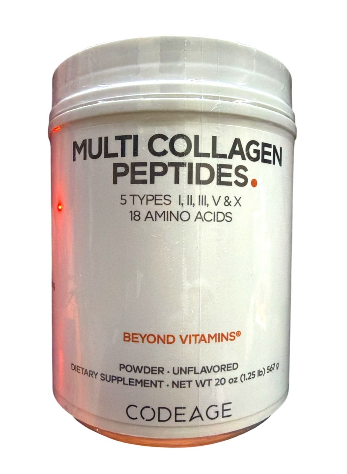Multi-Collagen Peptides, Bioavailable* 20 oz (1.25 lb)