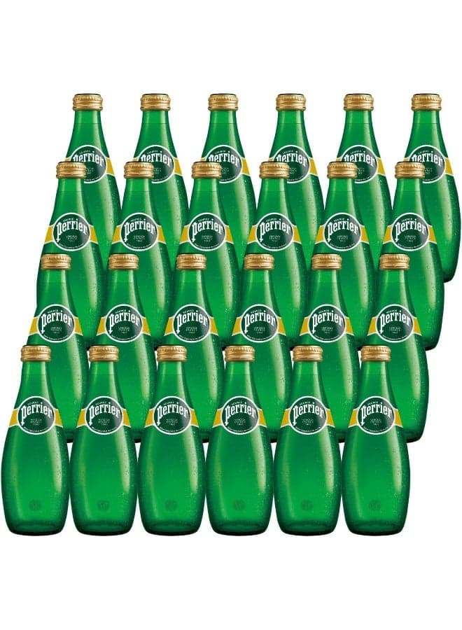 Glass Bottle Natural Sparkling Water - 200ml (Pack of 24)