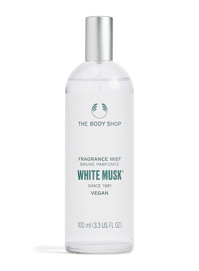 White Musk Fragrance Mist – Fresh Floral Body Spray with Jasmine & Cruelty-Free Musk, Light & Sensual Everyday Perfume Mist, 100ml