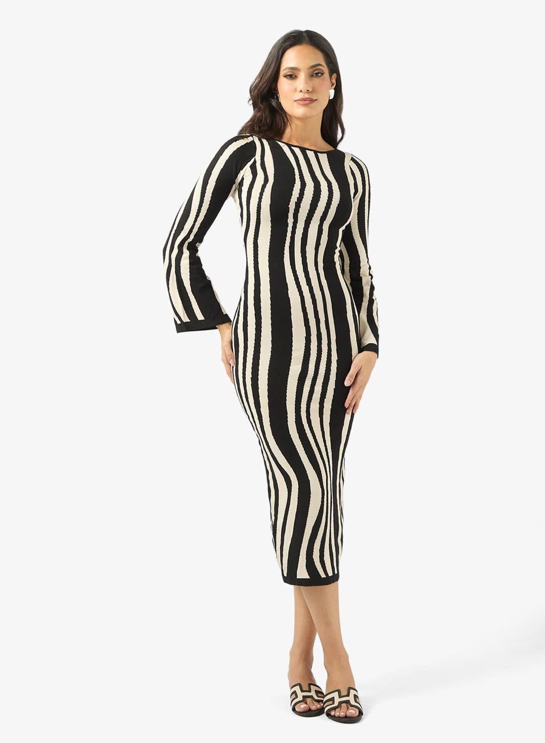 Printed Shift Dress