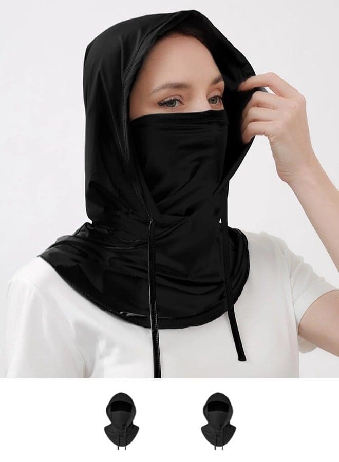2 PCS Balaclava Face Mask Sun UV Protection Hood Breathable Full Head Mask Face Cover for Men Women Cycling Skiing Fishing