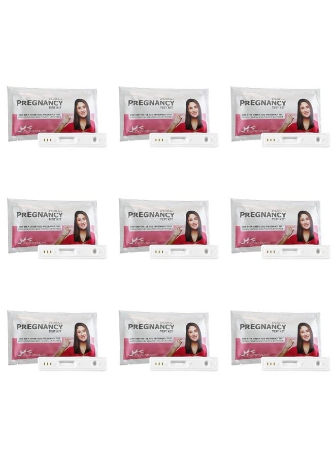 Dr Morepen Pregnancy Kit Pregnancy Test Kit Pack of 9