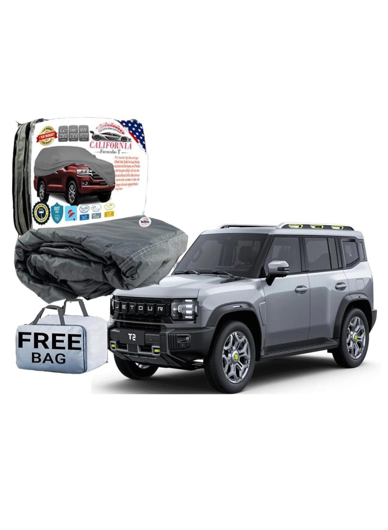 California Car body Cover JETOUR T2