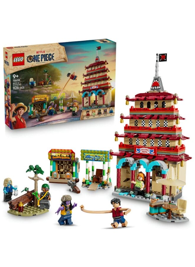 LEGO ONE PIECE Battle at Arlong Park 75638 Anime Building Set (926 Pieces)