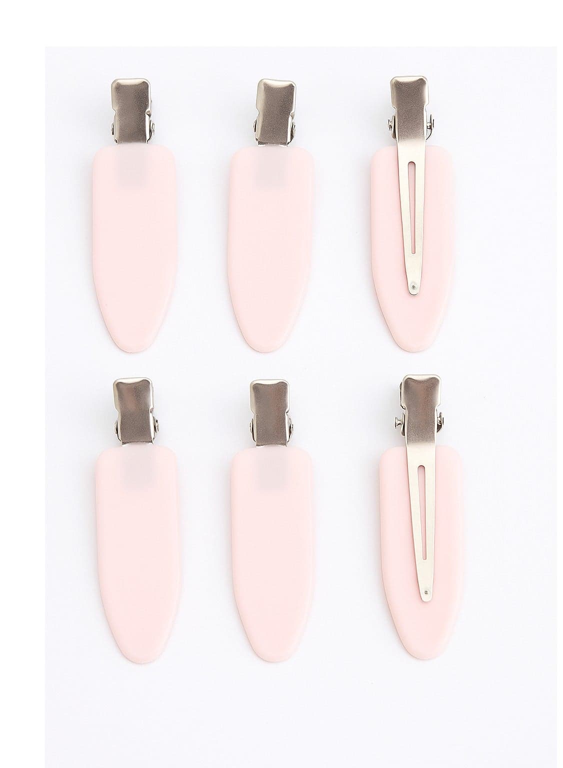 CARE AND SMILE SALON QUALITY BENDING HAIR CLIP SET - 6 PCS, FRIZZ-FREE STYLING FOR WOMEN AND GIRLS