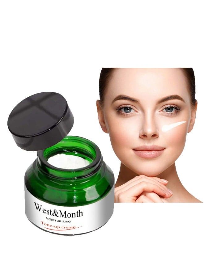 Moisturizing Tone Up Cream, Collagen Hyaluronic Cream, Anti Aging Moisturizes Evens Skin Tone 30ML