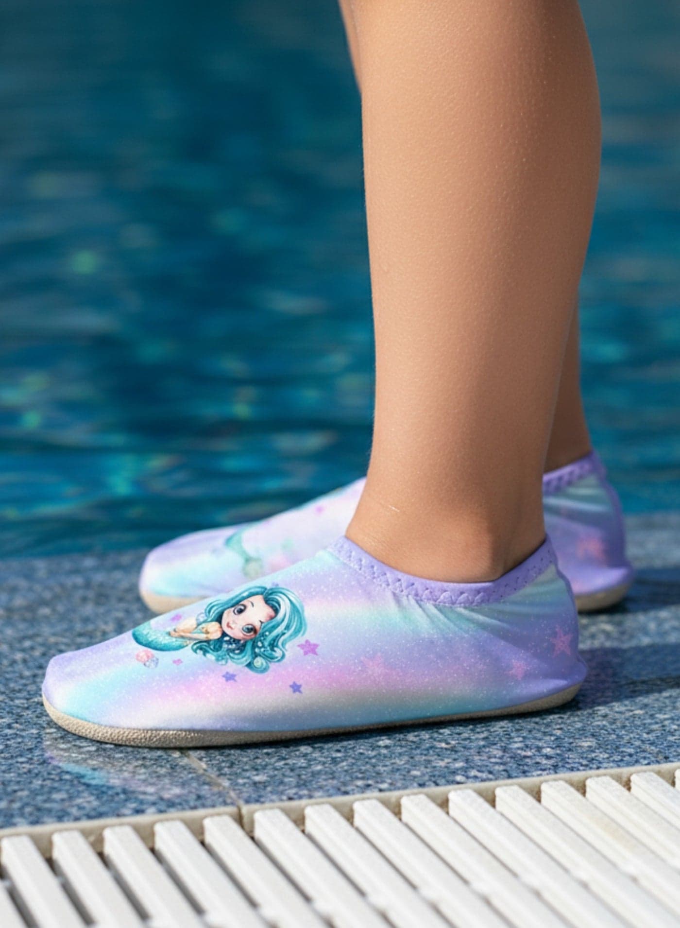 Slipstop Seastar Kids Non Slip Water and Beach Shoes Lightweight Quick Dry Swim Ready Footwear for Babies and Children