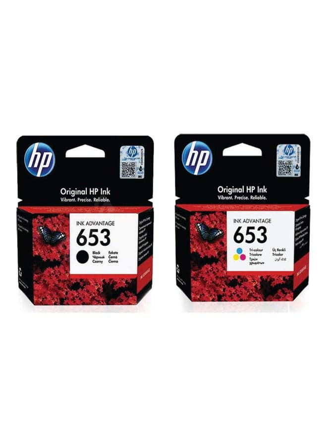 2-Pack Original Ink Cartridge for Printer Multicolour
