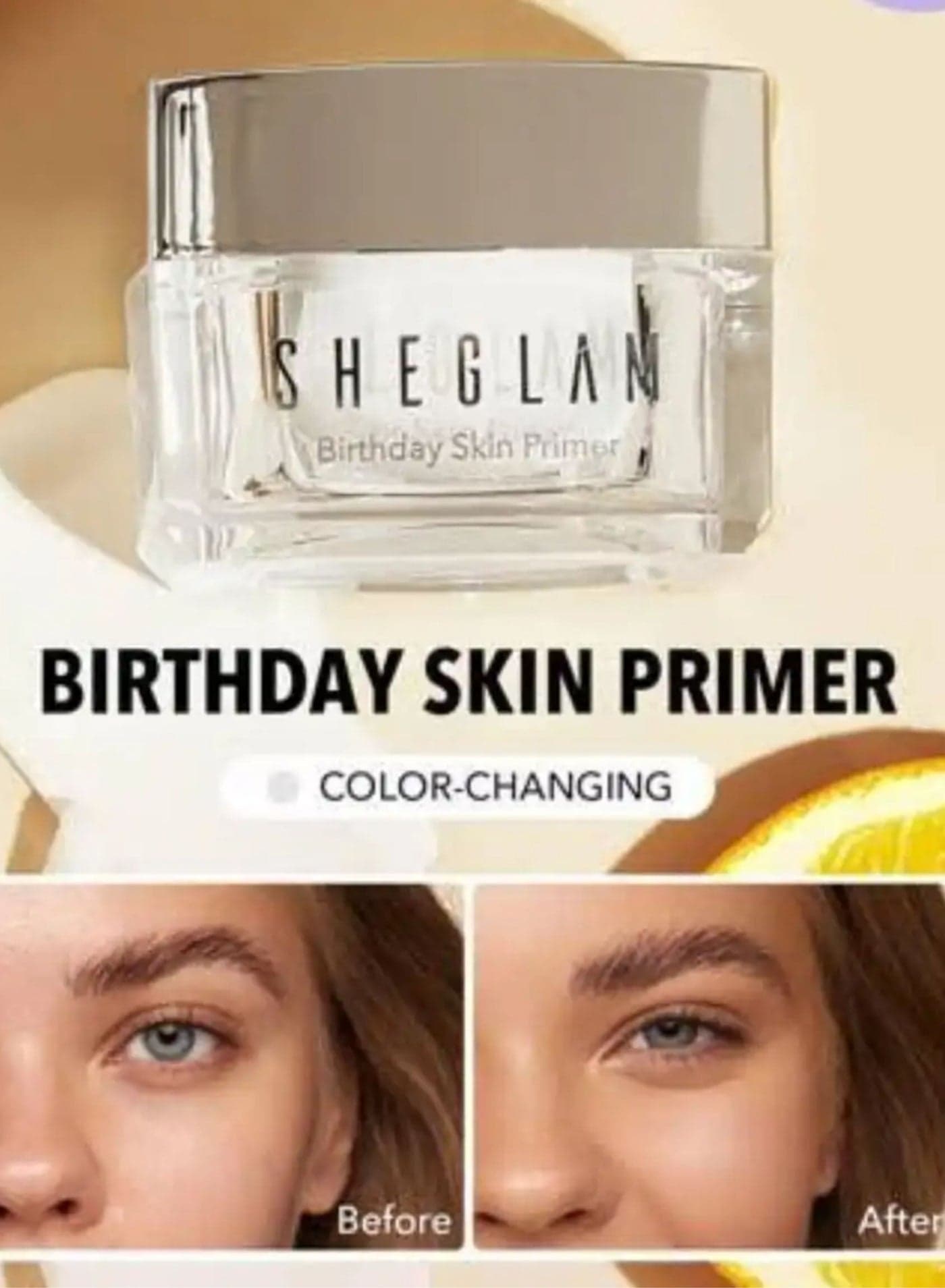 Birthday Skin Primer Smoothing 30Gm Rose