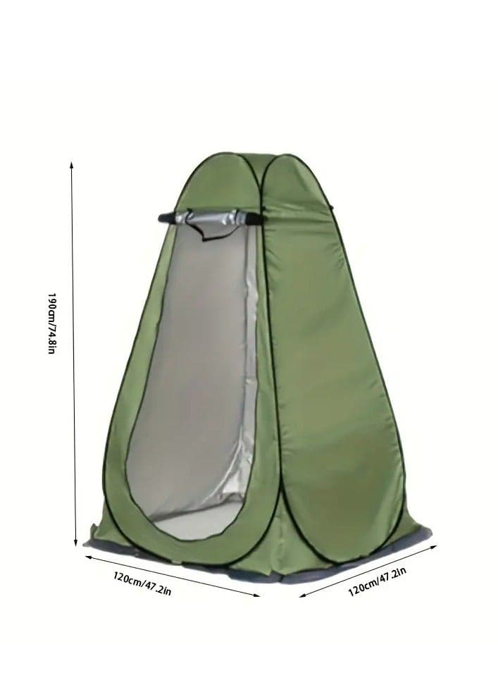 Oakura Pop-Up Toilet Tent – Portable Privacy Shelter in Green