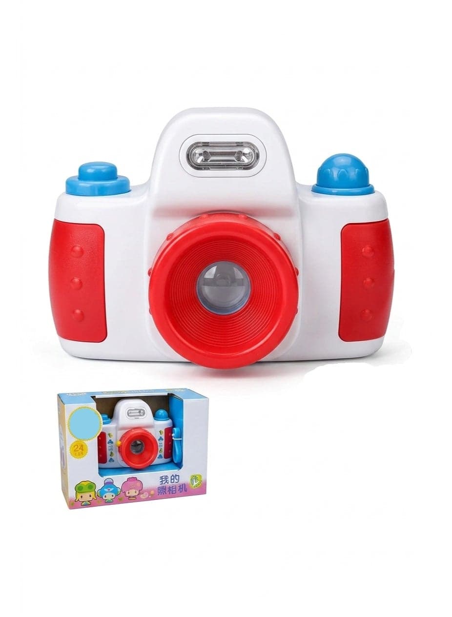 AL ARQAM Toy Camera with Red & Green LED Flash – Educational Photography Toy for Toddlers