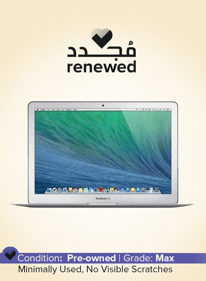 Renewed - Macbook Air A1466 (2015) Laptop With 13.3-Inch Display,Intel Core i5 Processor/6th Gen/4GB RAM/128GB SSD/MacOS English Silver