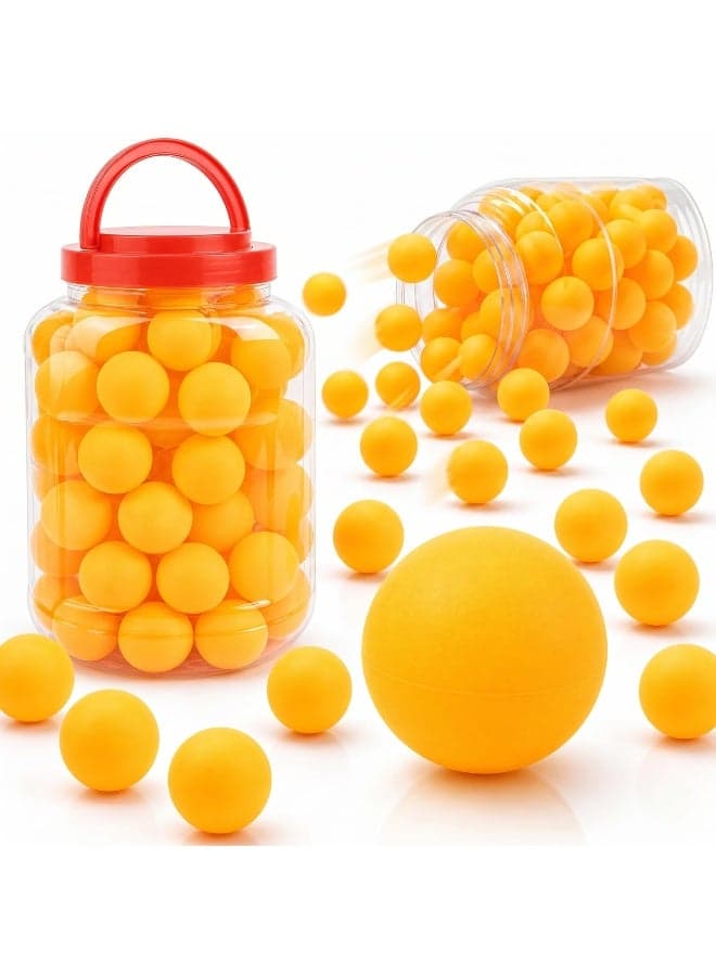 Ping Pong Balls - 60 Pcs 40mm Durable ABS Training Table Tennis Balls – Professional Quality for Indoor & Outdoor Use – Yellow Practice Balls for Kids & Adults