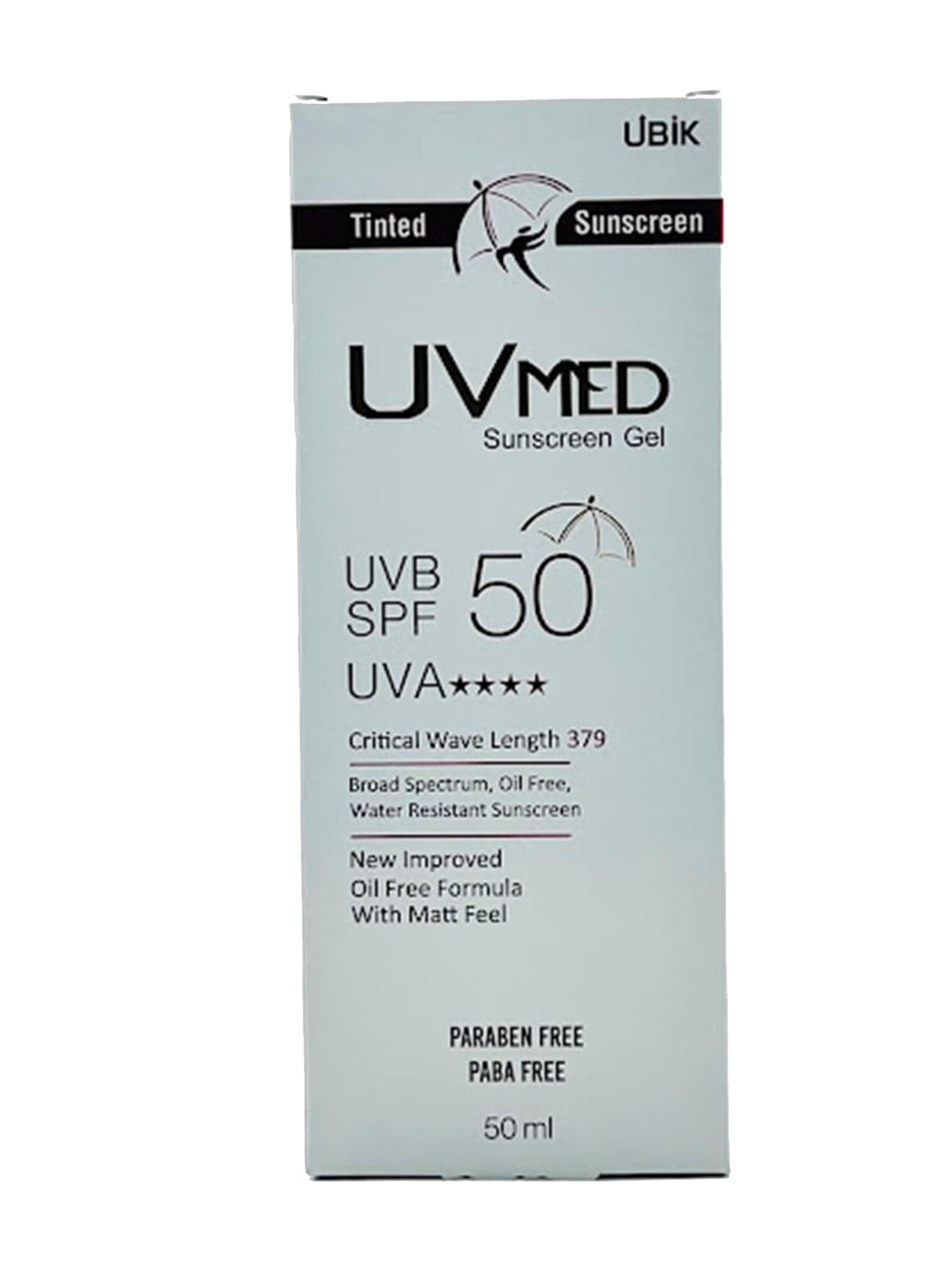 UVMed Sunscreen Gel SPF50 – 50ml