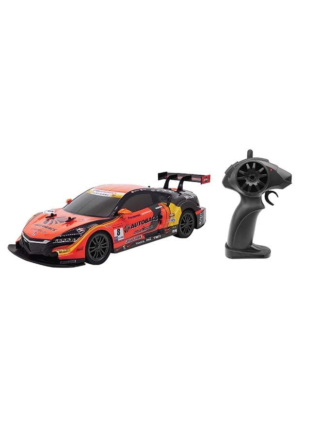 D-Power 1:16 Honda NSX GT500 RC Car – 2.4GHz Remote Control, Rechargeable Battery Included, Realistic Racing Design for Kids Ages 6+