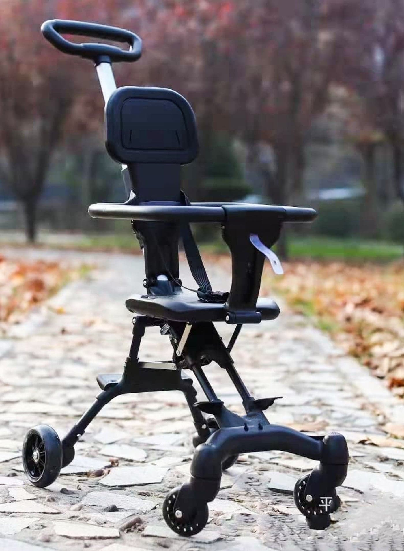 Lightweight Compact Baby Airport Travel Stroller with Adjustable Handles and Backrest One Hand Foldable Easy Overhead Airplane Or Car Trunk Storage Shopping Walking Pocket Stroller Cart For Toddler