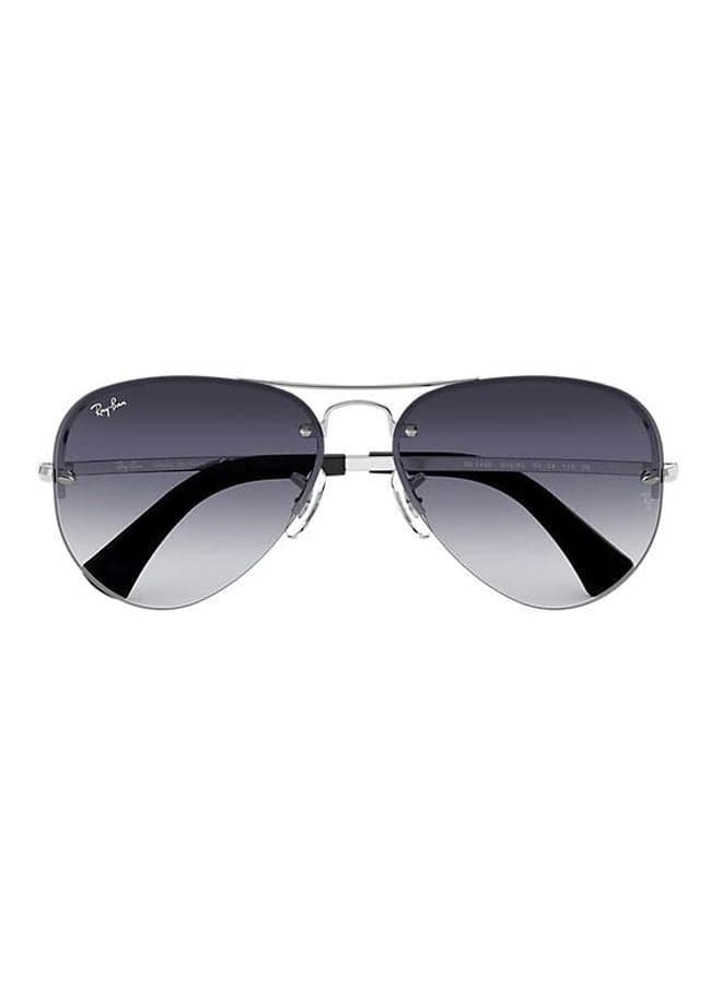 Unisex UV Protection Aviator Sunglasses - RB3449 - Lens Size: 59 mm - Silver