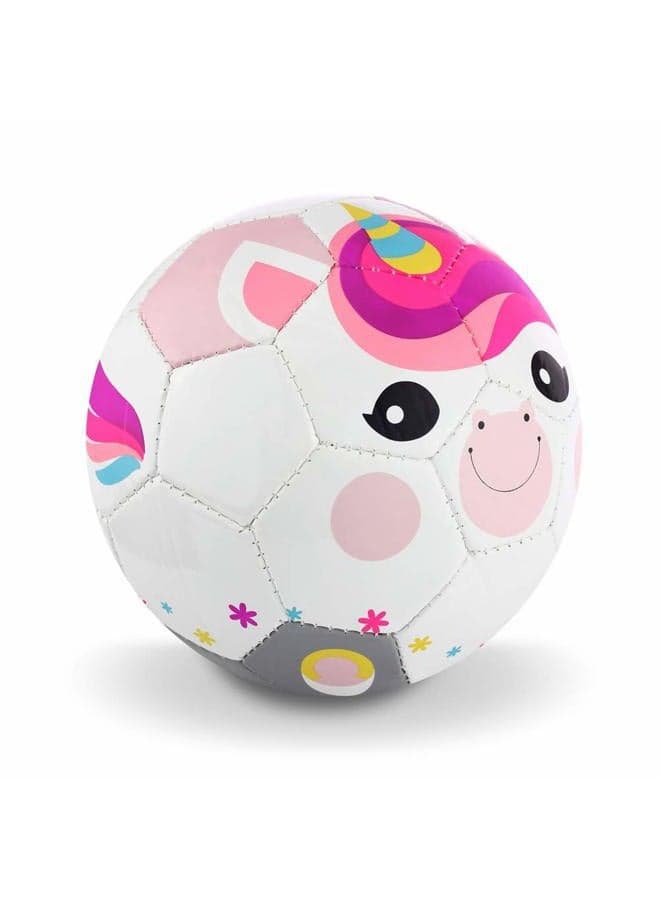 Kid and Toddler Soccera Ball - Size 1, Pump and Gift Box Included (Sunshine, The Unicorn)