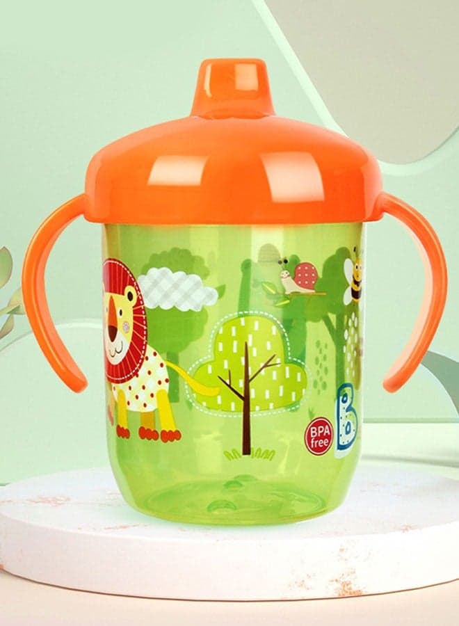 Baby Training Cup, Spill-Proof, Leak-Proof Spout Cup with Handle, BPA Free, 250ml