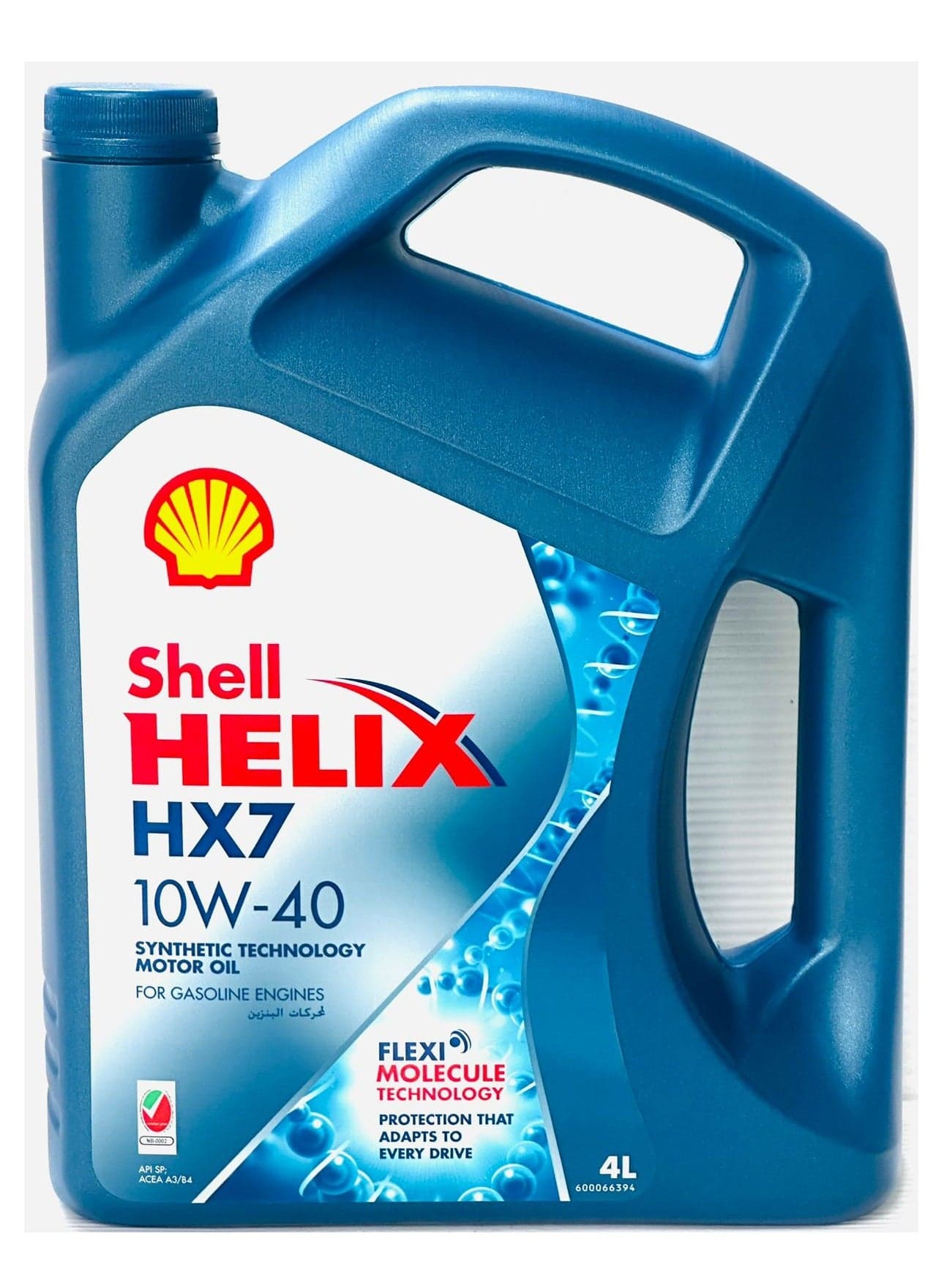 10W-40 Synthetic Engine Oil Helix HX7 4Ltr