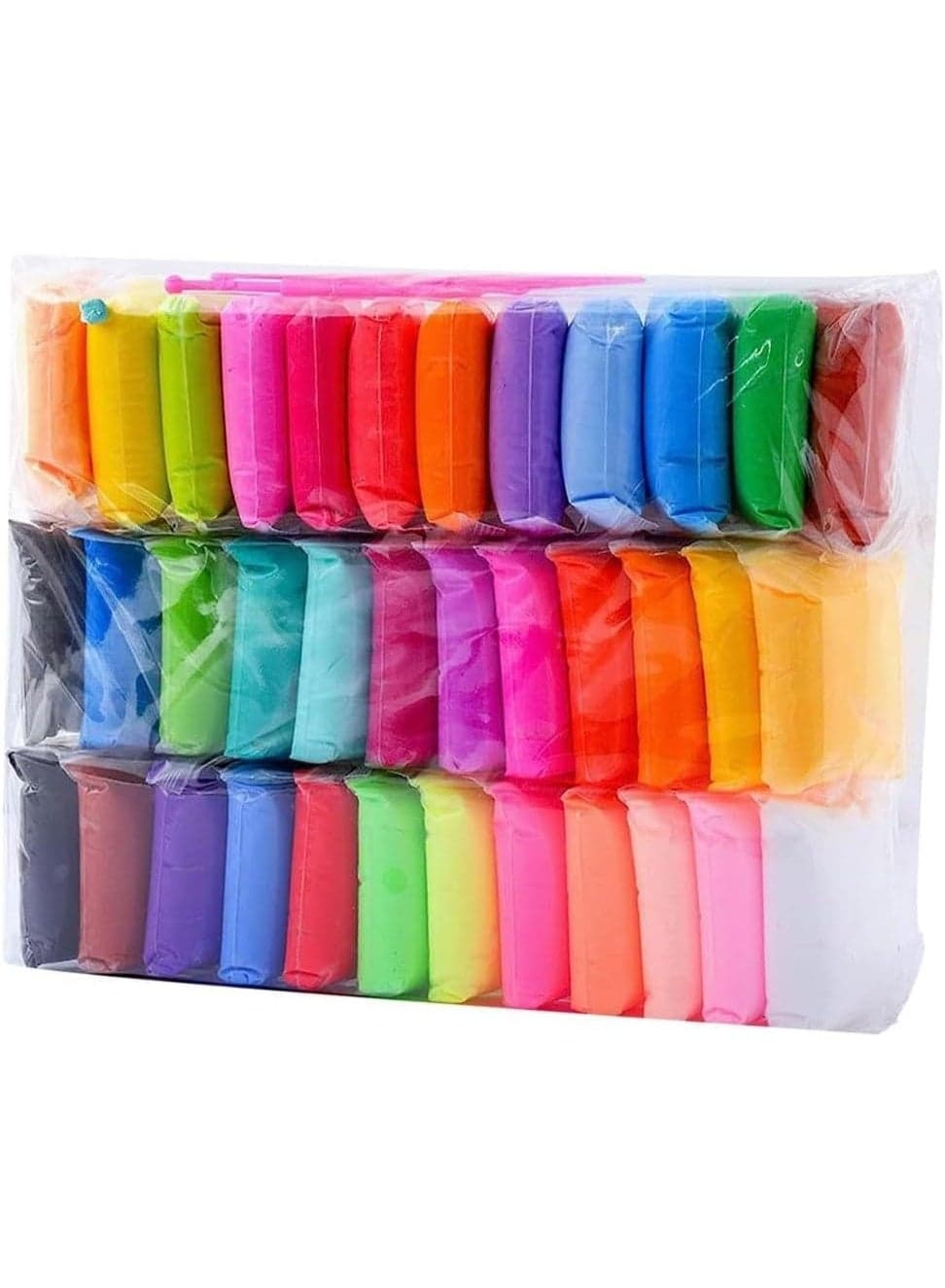Air Dry Clay 36 Colors Kit with Tools, Ultra Light & Soft Non Toxic Modeling Clay for Kids DIY Craft Toys Gift for Boys & Girls Ages 3-12 (Birthday, Holiday)