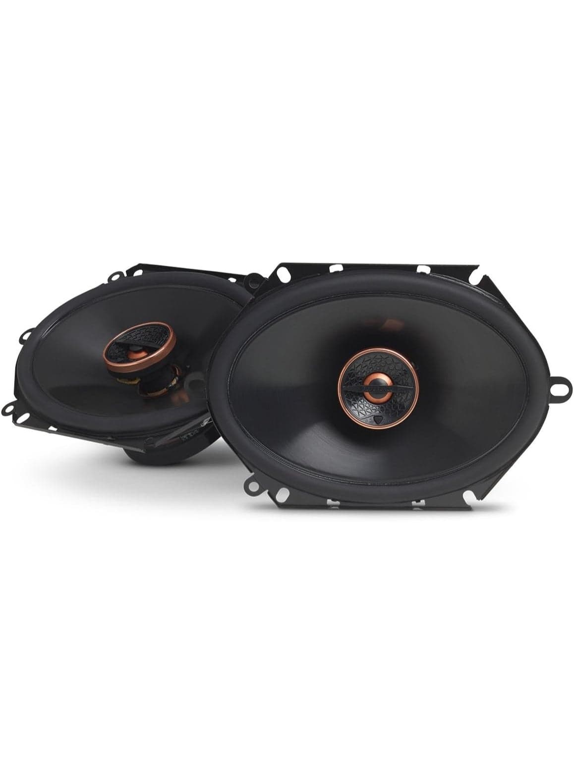 Infinity Reference REF-8632CFX 6″ × 8″ 2-Way Car Speakers, 60W RMS / 180W Peak, High-Efficiency Sound