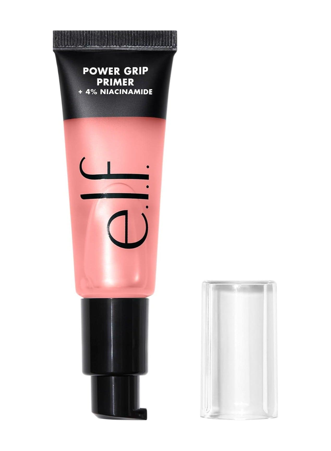 e.l.f. Power Grip Primer with 4% Niacinamide 24ml – Hydrating Gel Face Primer for Even Skin, Bright Glow & Long-Lasting Makeup | Vegan & Cruelty-Free