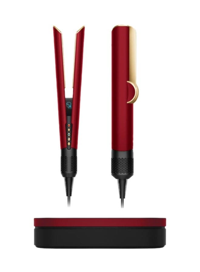 Airstrait Straightener - HT01 Red Velvet/Gold