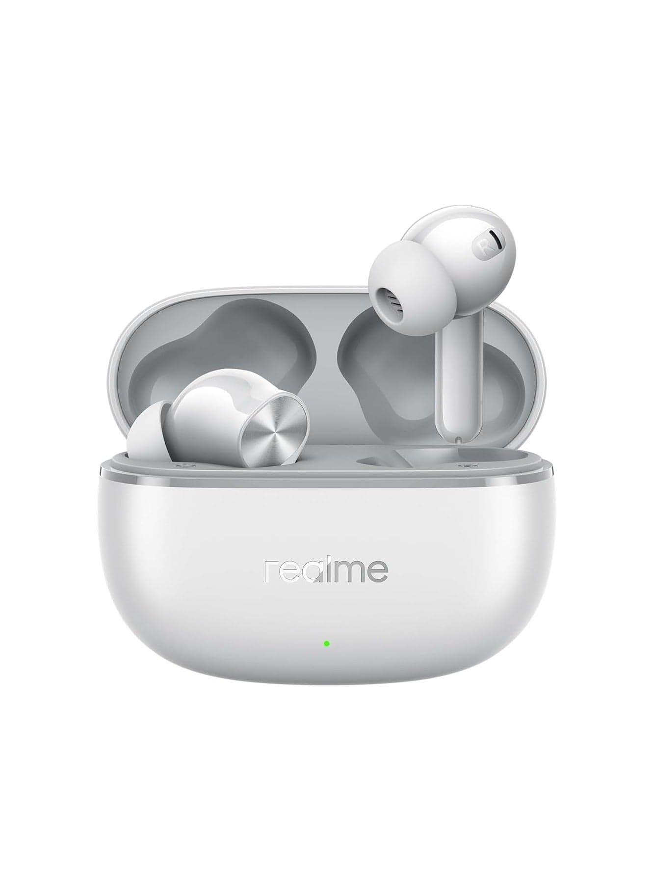 Buds T200 Lite Bluetooth in Ear Earbuds,4 Mic, AI ENC for Calls - Storm Grey Storm Grey