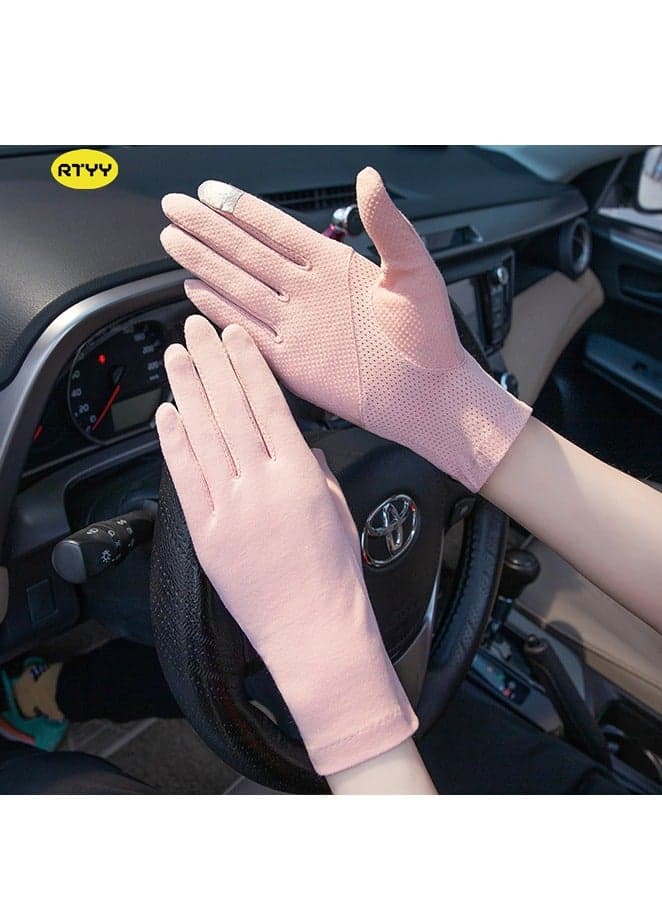 Women's Gloves Driving Gloves Non-slip Sun Protection Summer UV Protection Gloves