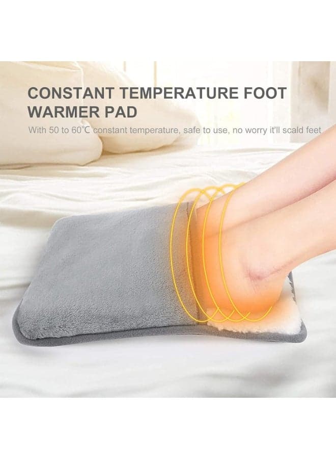 Cozy Heated Foot Warmers, Fast Warming Electric Pads with Constant Temperature and Overheat Protection