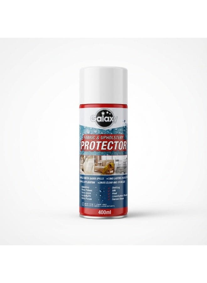 Fabric Protector 400ml - Water Repellent Spray for Car Upholstery, Seats & Home Textiles - Long-Lasting