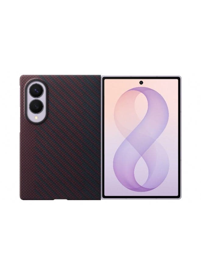 Galaxy Z Fold 8 Carbon Magnet Case - Violet