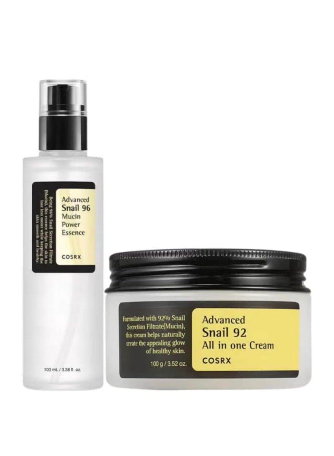 Radiance Renewal Snail Skincare Duo Advanced Snail 96 Mucin Power Essence & 92 All-in-One Cream 200ml