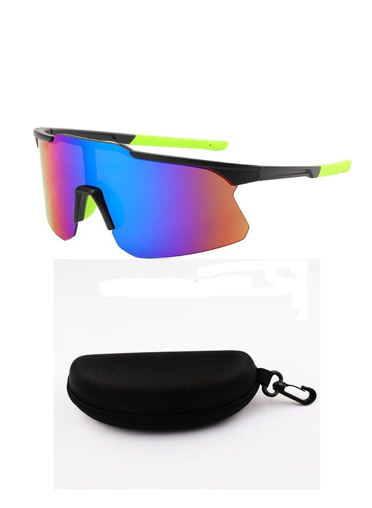 EFUMKE sports sunglasses anti-ultraviolet cycling sunglasses polarized UV400 sun visor outdoor windproof glasses suitable for sports running golf baseball fishing free glasses case