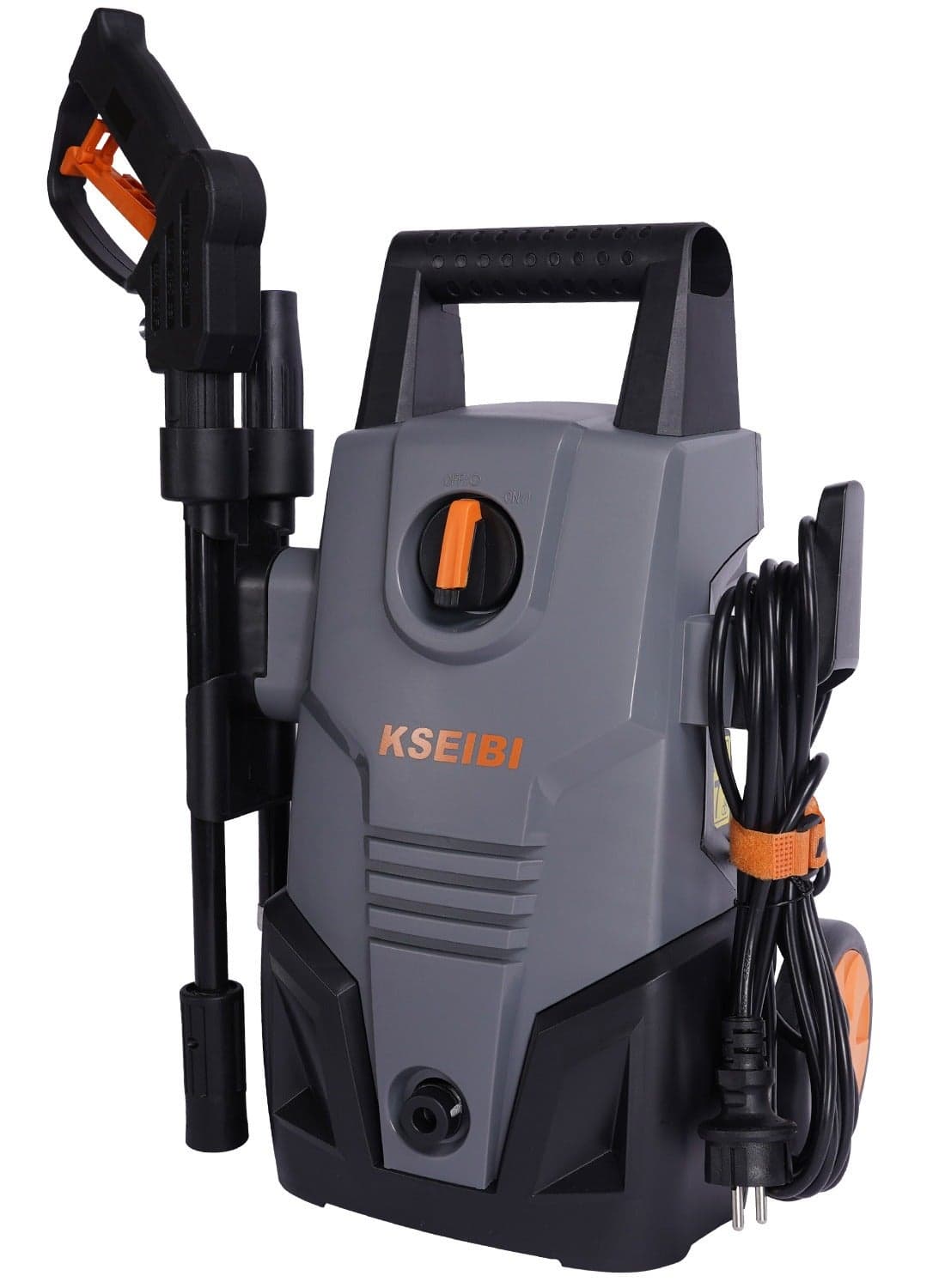 High Pressure Washer 1400W, Power Washer, Electric High Pressure Washer, Professional Car Washer Cleaner Machine with Hose, Gimbaled Nozzles for Cars, Fences, Patio, Remove All Stains