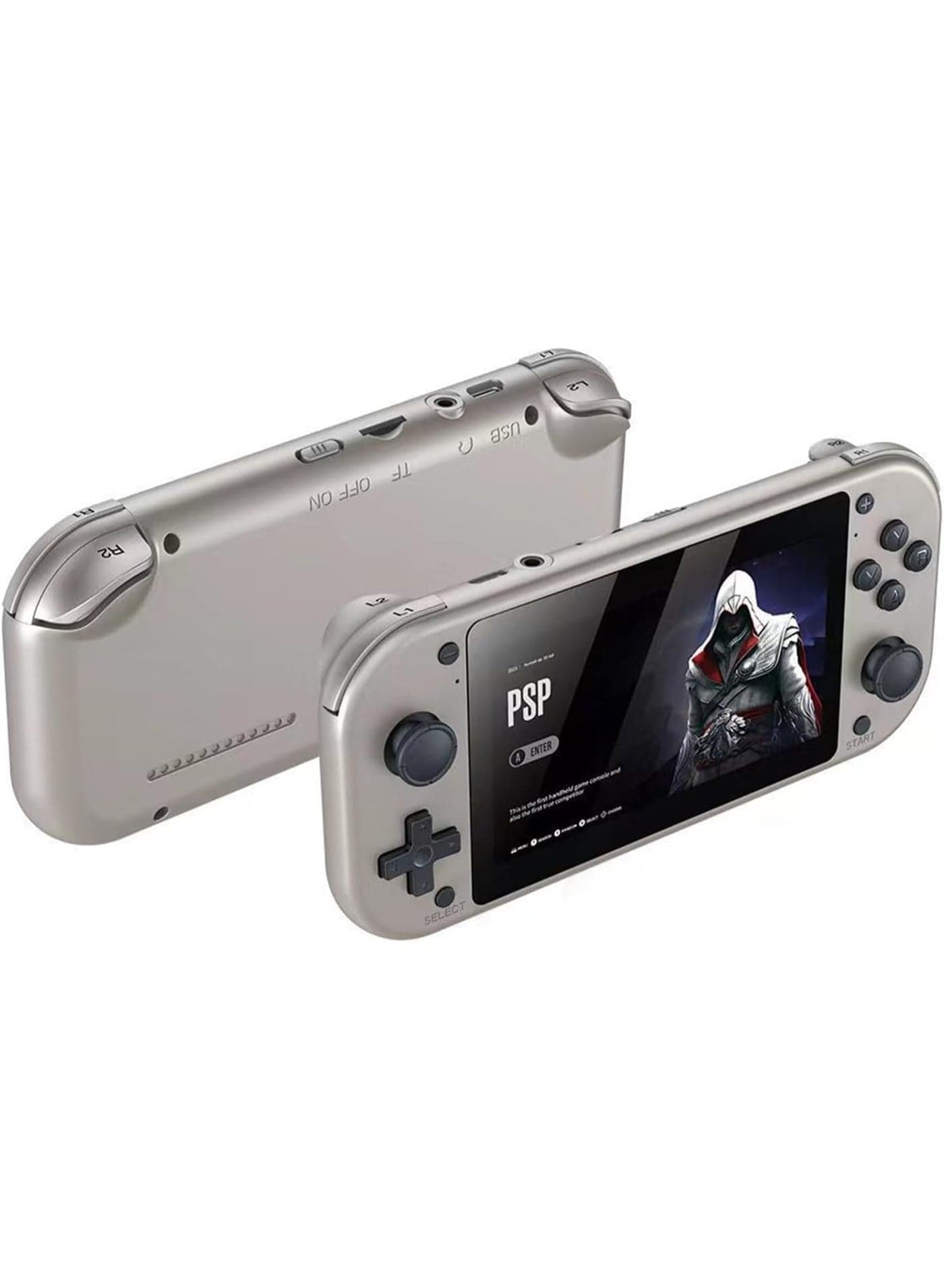 M17 Retro Handheld Game Console – 4.3 Inch HD LCD Screen, 64GB Storage, 20,000+ Built-In Games, PSP/PS1/N64 Emulator Support, 1500mAh Battery, 3D Joysticks – Portable Gaming Console