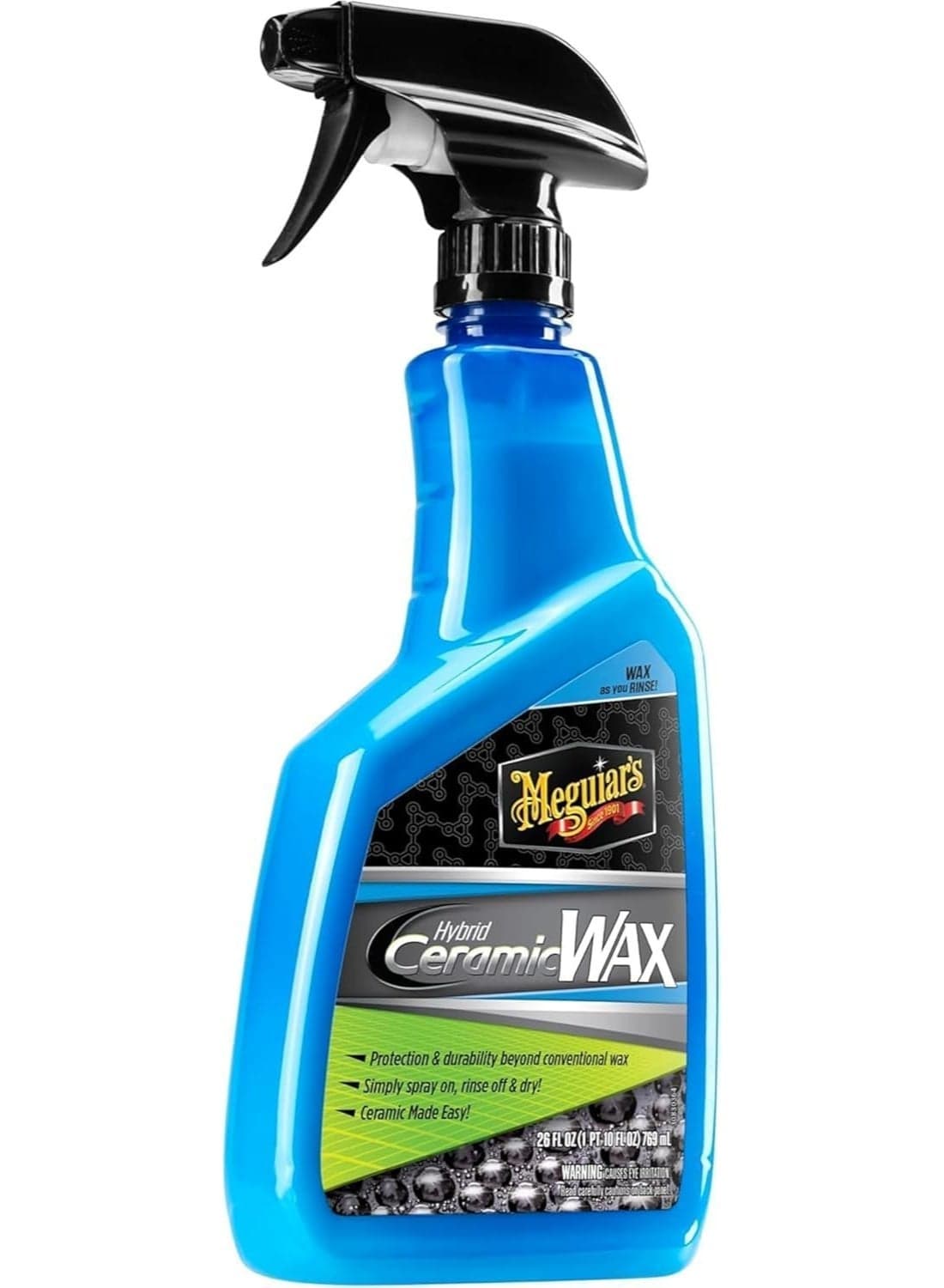 Hybrid Ceramic Spray Wax G190526 – Easy Spray On & Rinse Off Ceramic Protection 768ML